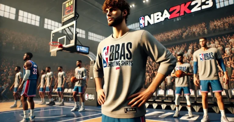 Elevate Your Game with Gbas Shooting Shirts NBA 2K23